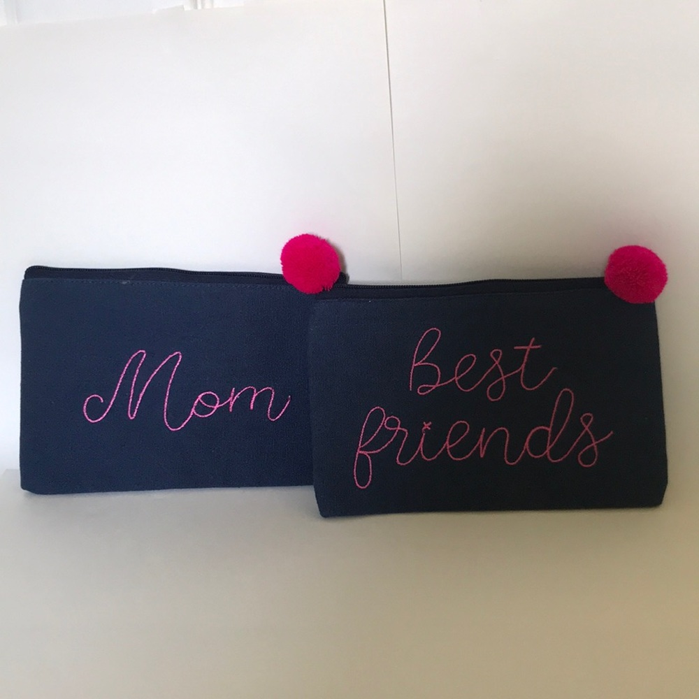 Cute Accessories Bags “ Mom” And “Best Friends”